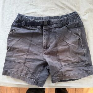 TOPO Designs Men’s Charcoal Mountain Shorts Size M